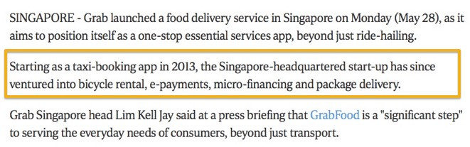 Grab正式在新加坡本地推出送餐服务GrabFood！