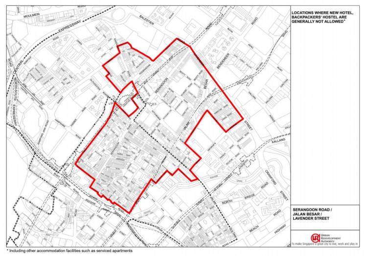 新加坡市建局（URA)）放宽限制，非中央区地段下月中起都可建酒店！